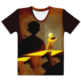 Music Mosaic Women's Crew Neck T-Shirt - Wearable Melodies - Beyond T-shirts